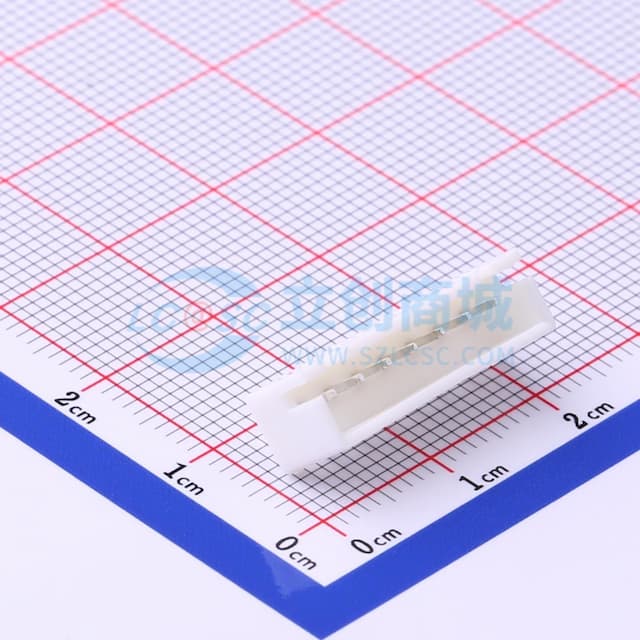 1x7P 间距:2.5mm 直插 系列:XH 【插件】实物图