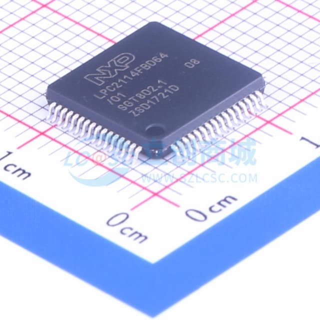 LPC2114FBD64/01,15实物图