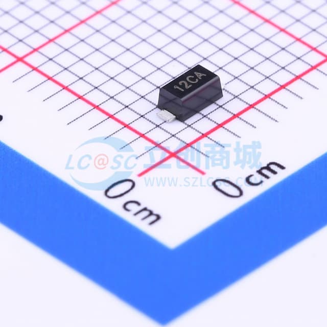 双向ESD 12V截止 峰值脉冲电流：5A@8/20us实物图