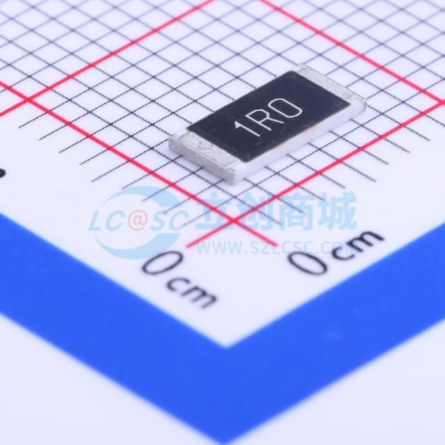 1Ω ±5% 1W 厚膜电阻实物图