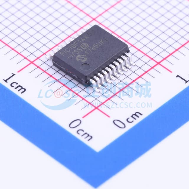 带USB接口的20引脚高性能闪存微控制器实物图