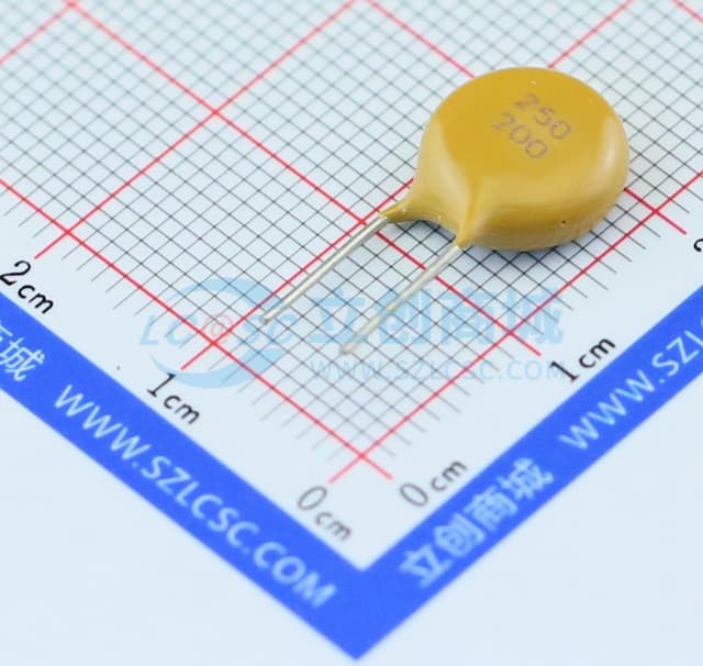 250V 200mA 插件自恢复 【PT】实物图