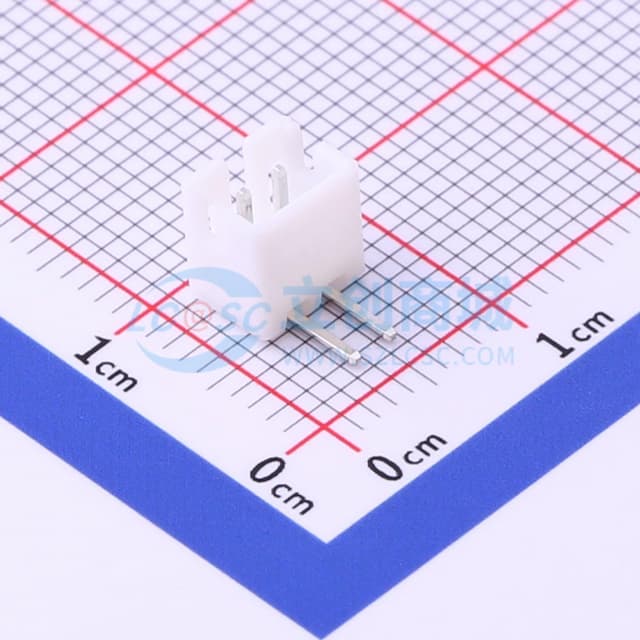 1x2P 间距:2mm 弯插 系列:PH 【插件】实物图