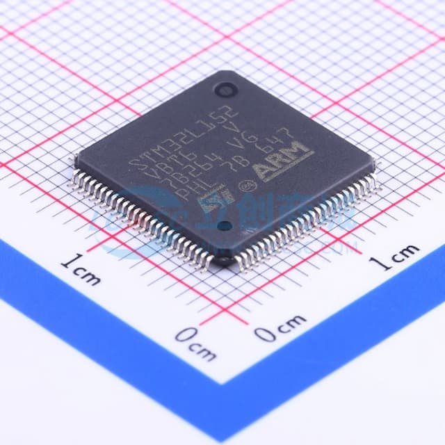 STM32L152vBT6实物图