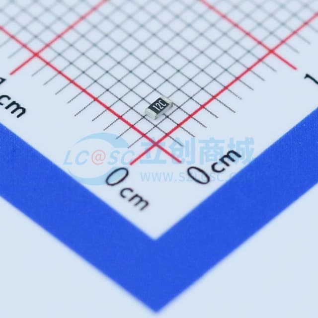 13kΩ ±1% 100mW 厚膜电阻实物图