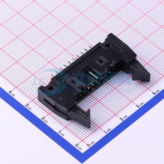 2.54mm 2x10P 排数:2 每排P数:10 【ID】实物图