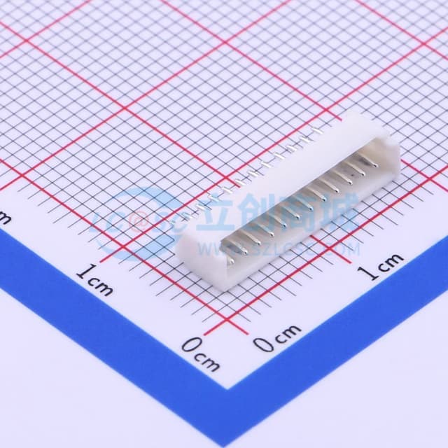 1x12P 间距:1.25mm 直插 系列:PicoBlade(MX 1.25) 【插件】实物图