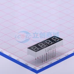 结构封装及电气图请按FJ2481CH，实物丝印为FJ2481AH。 4位0.28英寸红色数码管 共阴极【LE】缩略图