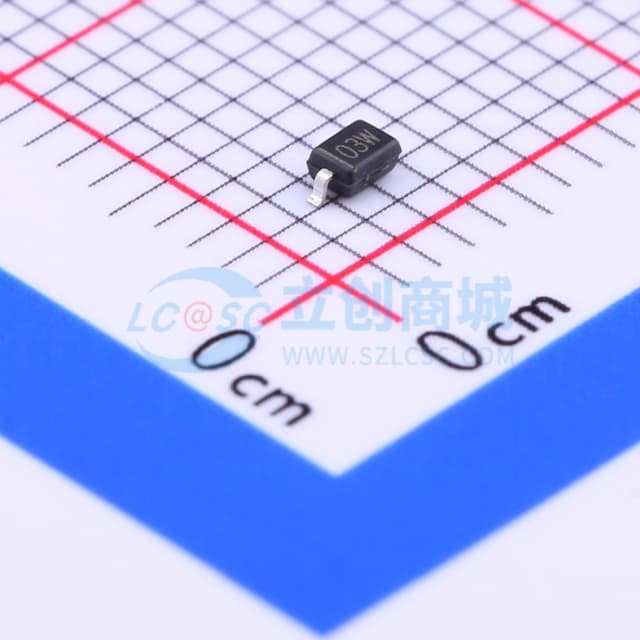 单向TVS 3.3V截止 峰值脉冲电流：20A@8/20us实物图