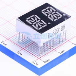 2位0.39英寸红色数码管 共阳极 【LE】缩略图
