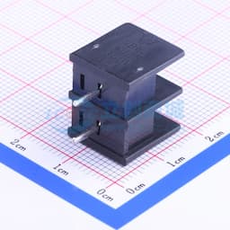 7.62mm 1x2P 每排P数:2 排数:1 直针 中脚 【栅栏】缩略图