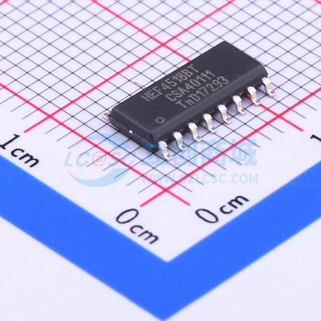 40MHz 4位BCD计数器实物图