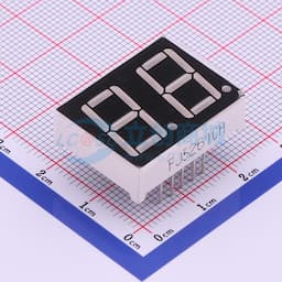2位0.56英寸红色数码管 共阴极 【插件】缩略图