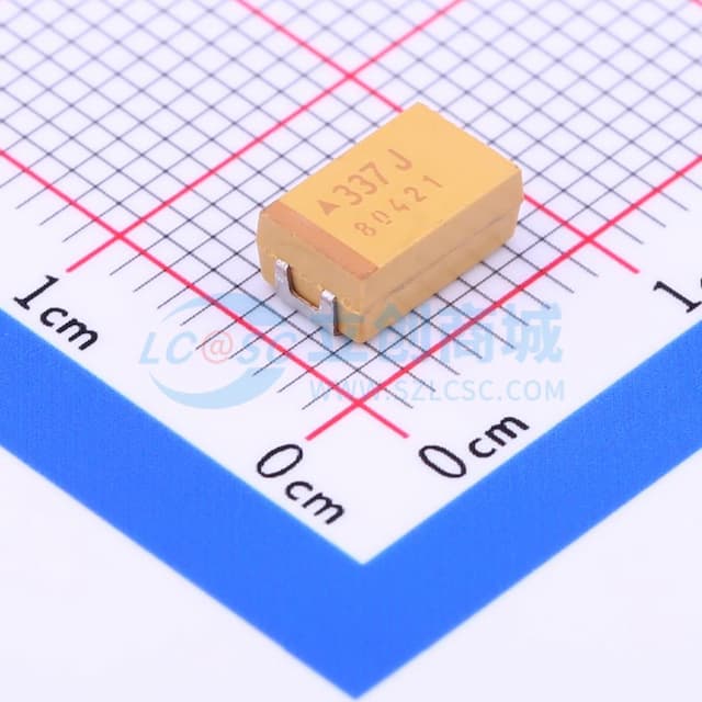 330uF ±20% 6.3V实物图