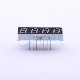 结构封装及电气图请按FJ2481CH，实物丝印为FJ2481AH。 4位0.28英寸红色数码管 共阴极【LE】缩略图