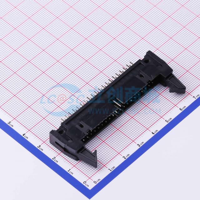 2.54mm 2x20P 排数:2 每排P数:20 【ID】实物图
