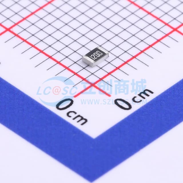 120Ω ±1% 125mW 厚膜电阻实物图