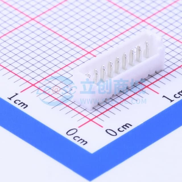 1x9P 间距:1.25mm 弯插 系列:PicoBlade(MX 1.25) 【插件】实物图