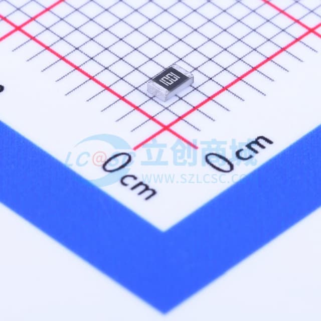 1kΩ ±1% 125mW 厚膜电阻实物图