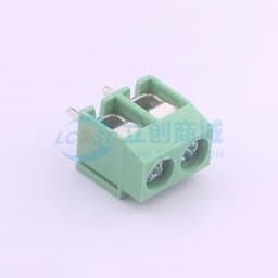 5mm 1x2P 排数:1 每排P数:2 直插 【螺钉】缩略图