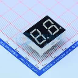 2位0.5英寸红色数码管 共阴极 【LE】缩略图
