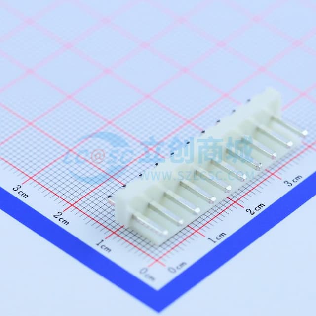 1x10P 间距:3.96mm 直插 系列:VH 【插件】实物图