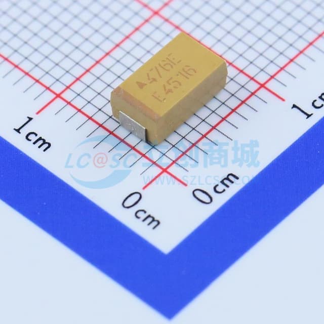 47uF ±10% 25V实物图