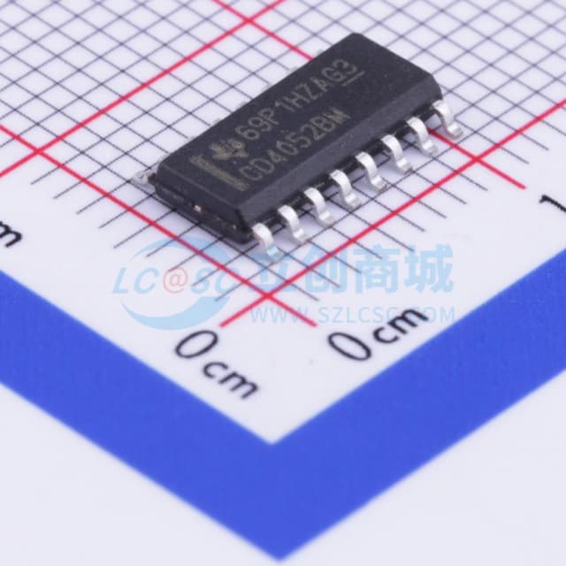 CD4052B CMOS模拟多路复用器/解复用器实物图