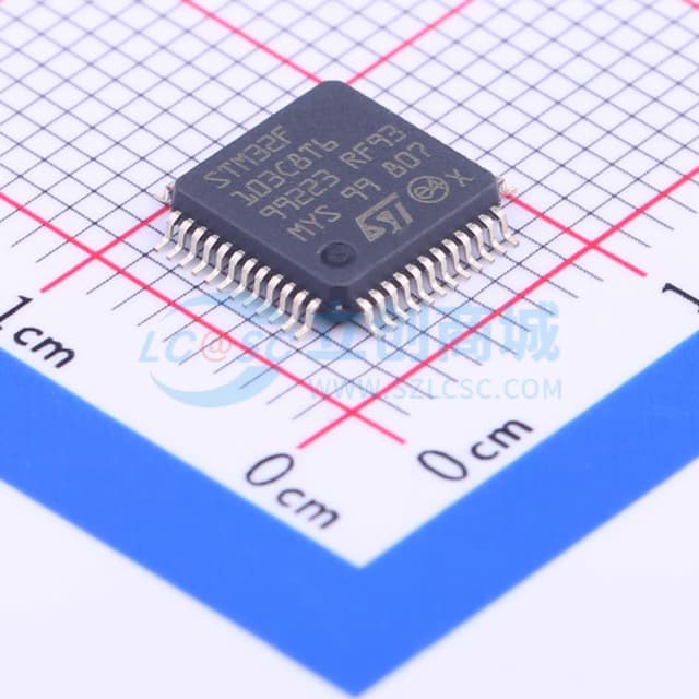 主流增强型ARM Cortex-M3 MCU，具有64 KB Flash、72 MHz CPU、电机控制、USB和CAN实物图