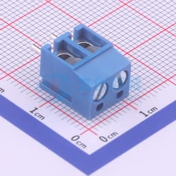 5mm 1x2P 排数:1 每排P数:2 直插 【螺钉】缩略图