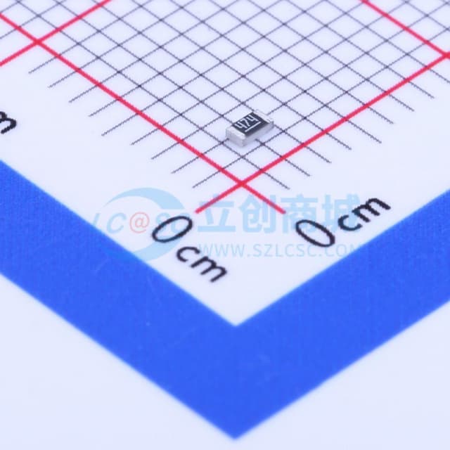 470kΩ ±1% 100mW 厚膜电阻实物图