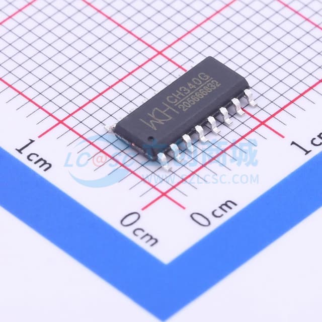 USB转串口芯片CH340实物图