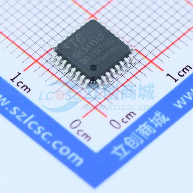 STC12C5410AD-35I-LQFP32实物图