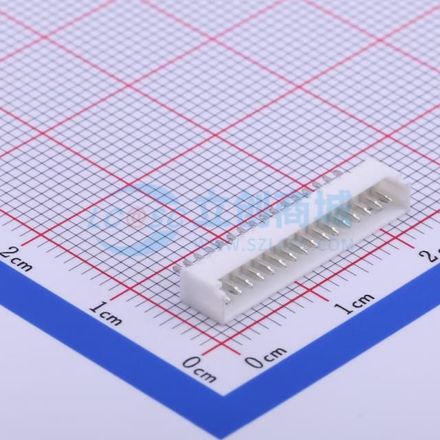 1x16P 间距:1.25mm 直插 【插件】实物图