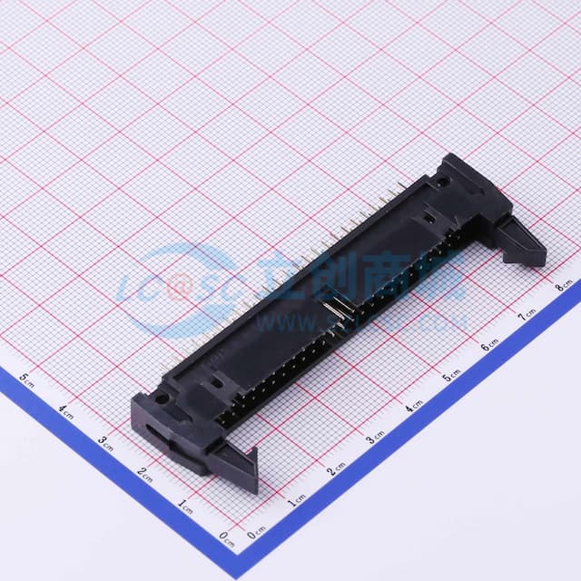 2.54mm 2x25P 排数:2 每排P数:25 【ID】实物图