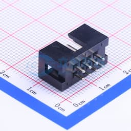 2.54mm 2x4P 排数:2 每排P数:4 【ID】缩略图