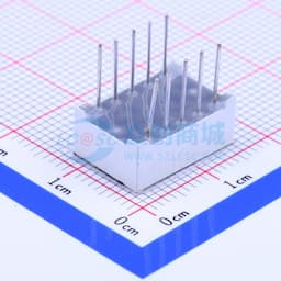 2位0.28英寸红色数码管 共阴极 【LE】缩略图
