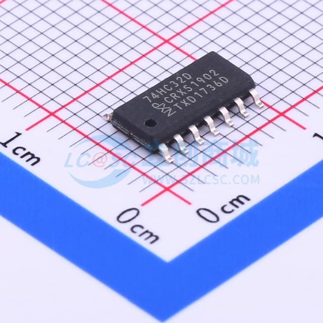 四路二输入或门实物图