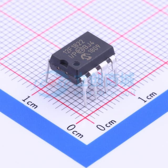 PIC12F1822-I/P 【插件】实物图