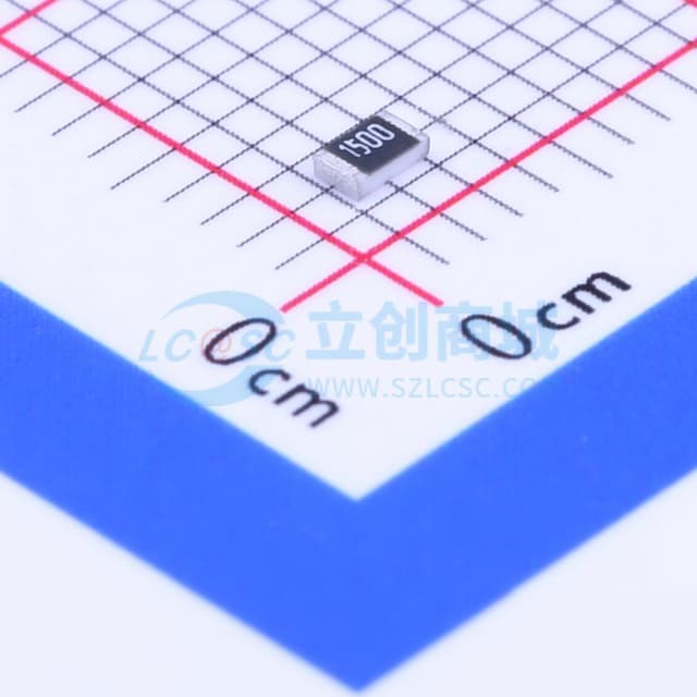 150Ω ±1% 125mW 厚膜电阻实物图
