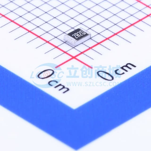 2.2Ω ±1% 125mW 厚膜电阻实物图
