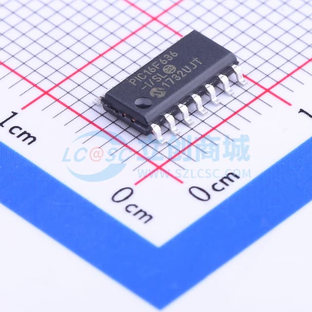 采用nanoWatt技术的8/14引脚、基于闪存的8位CMOS微控制器实物图