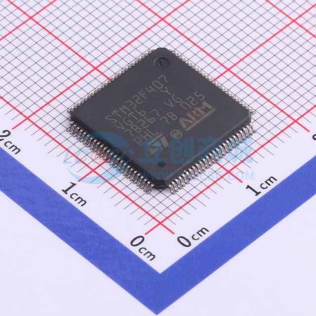 带DSP和FPU的高性能基础系列ARM Cortex-M4 MCU，具有1 MB Flash、168 MHz CPU、ART加速器、以太网和FSMC实物图