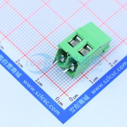 5mm 1x2P 排数:1 每排P数:2 直插 【螺钉】缩略图