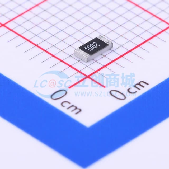 10kΩ ±1% 250mW 厚膜电阻实物图