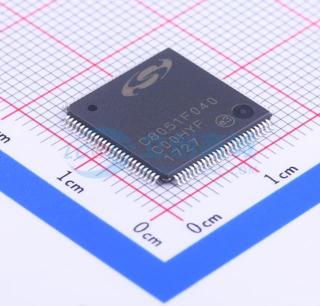 25 MIPS，64 kB闪存，12位ADC，100引脚混合信号MCU实物图