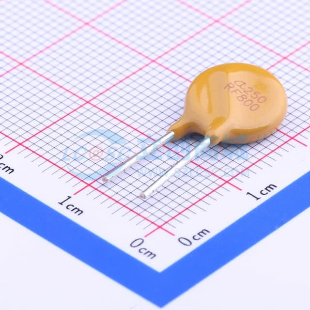 250V 800mA 插件自恢复 【PT】实物图