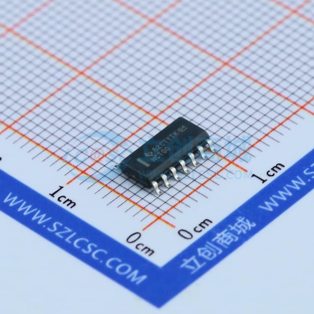 四通道2输入正与非门，工作电压范围4.5V至5.5V实物图