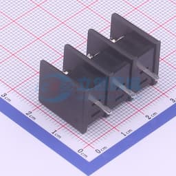 9.5mm 1x3P 直插 中脚 排数:1 每排P数:3 【栅栏】缩略图