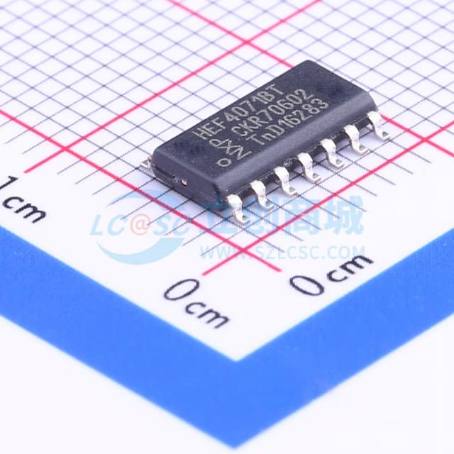 四路二输入或门实物图
